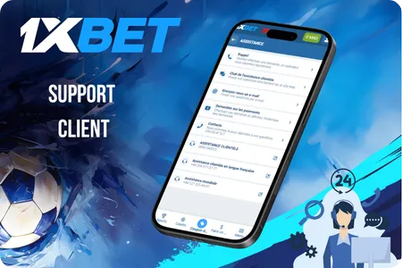 1xbet Support client
